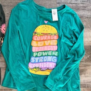 5/$25 Girls Old Navy Long Sleeve Top Size 8